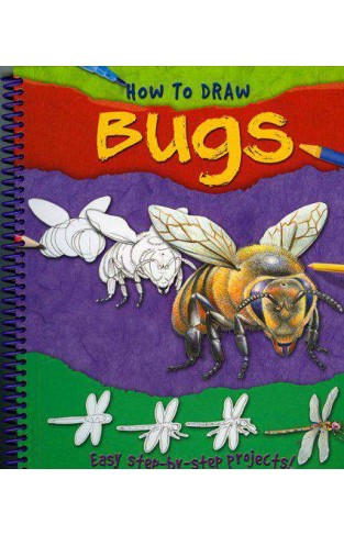 How To Draw Bugs [Spiral-bound]  (Miles Kelly Publishing)